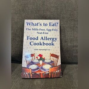 Vintage Food Allergy Cookbook by Linda Marienhoff Coss